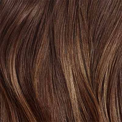 20" Seamless Chocolate Brown Balayage Clip-Ins (180g)