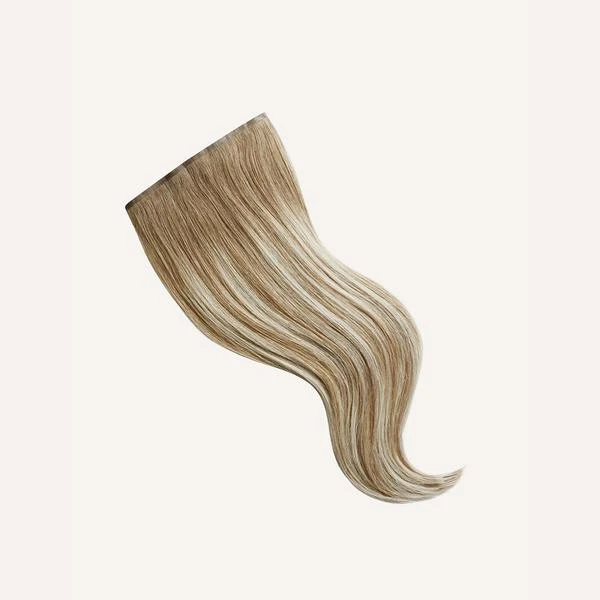12" Natural Blonde Balayage Halo® Hair Extensions (150g) - Image 2