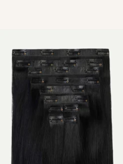 20" Seamless Jet Black Volume Bundle Clip-Ins -Hair Extensions Shop Luxy Clip in Hair Extensions Wefts Seamless JetBlack d3d9eeba 048d 45bf 9127 558ec1a67aae