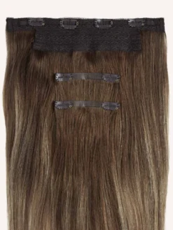 16" Chestnut Brown Balayage Halo® Hair Extensions (140g) -Hair Extensions Shop NEW Spec LX ChestnutBrownBalayage Weft 5cf8ffa2 95ff 47f5 9ff2 2eba4be2f7e4