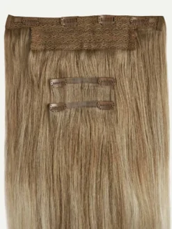 12" Natural Blonde Balayage Halo® Hair Extensions (150g) -Hair Extensions Shop NEW Spec LX NaturalBlondeBalayage Weft 165020b5 1022 4756 9b8b ab860f06e95a
