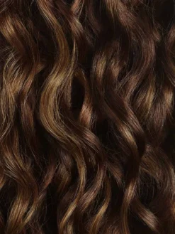 16" Chocolate Brown Balayage Curly Ponytail Extension (100g) -Hair Extensions Shop NEW Spec LX Ponytail Weft Luxy Hair Extensions Curly Ponytails ChocolateBrownBalayage Swatch df001373 e364 4dc7 93ca 95c663775db3