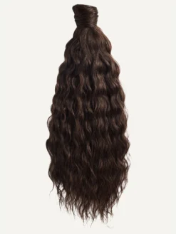 20" Chocolate Brown Curly Ponytail Extension (120g) -Hair Extensions Shop NEW Spec LX Ponytail Weft Luxy Hair Extensions Curly Ponytails ChocolateBrown Swoopy d7b83fbd c6cb 4ca9 9624 c009a2589596