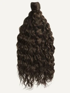 20" Cool Dark Brown Curly Ponytail Extension (120g) -Hair Extensions Shop NEW Spec LX Ponytail Weft Luxy Hair Extensions Curly Ponytails CoolDarkBrown Swoopy 276c7e64 e3d7 49d8 b03a 9b3a0fc1922e