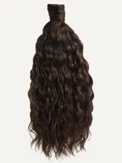 20" Dark Brown Curly Ponytail Extension (120g) -Hair Extensions Shop NEW Spec LX Ponytail Weft Luxy Hair Extensions Curly Ponytails DarkBrown Swoopy 585053f4 e67d 41fc b1ce 335c36271278