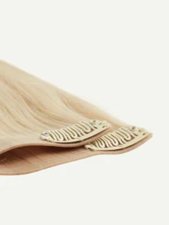 12" Ash Blonde Thinning Hair Fill-Ins (50g) -Hair Extensions Shop Off Fig 4th Trimester AshBlonde CloseUp