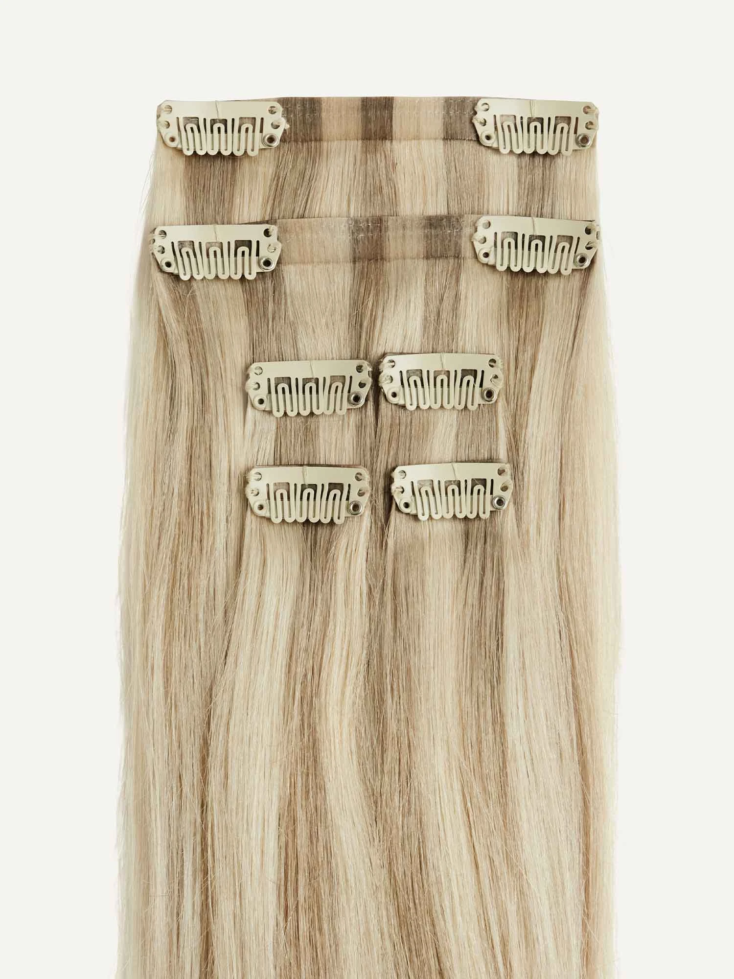 16" Beige Blonde Balayage Thinning Hair Fill-Ins (80g) 4 16" Beige Blonde Balayage Thinning Hair Fill-Ins (80g) - Image 4