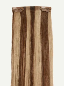 12" Chestnut Brown Highlights Thinning Hair Fill-Ins (50g) 13 12" Chestnut Brown Highlights Thinning Hair Fill-Ins (50g) -Hair Extensions Shop Off Fig 4th Trimester ChestnutBrownHighlights Single
