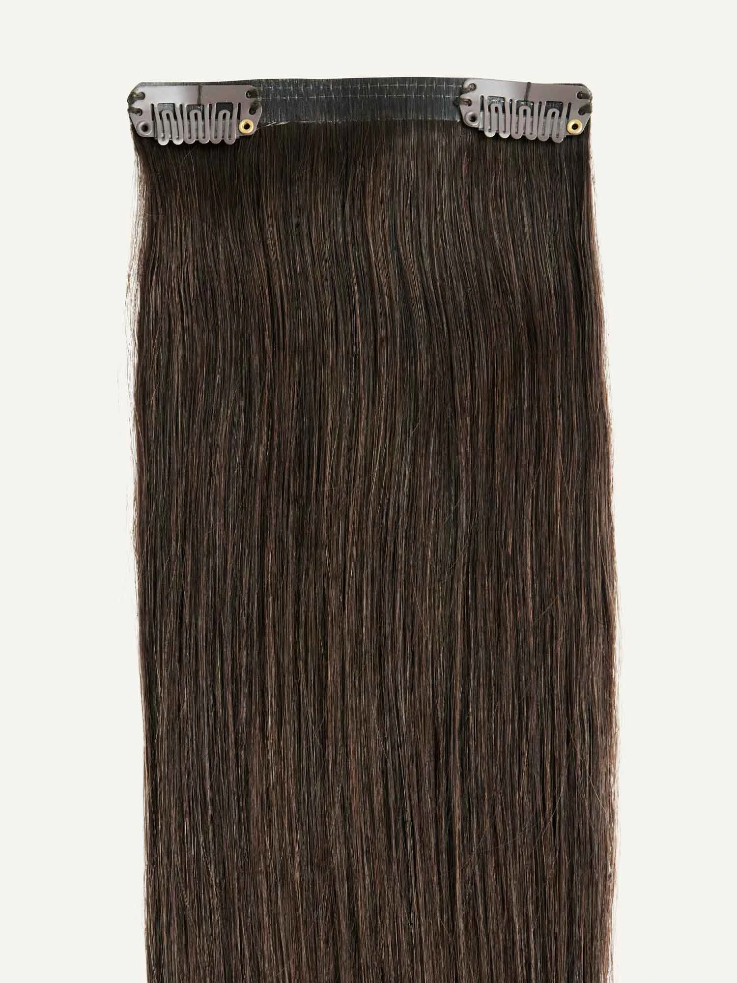 20" Cool Dark Brown Thinning Hair Fill-Ins (95g) 5 20" Cool Dark Brown Thinning Hair Fill-Ins (95g) - Image 5