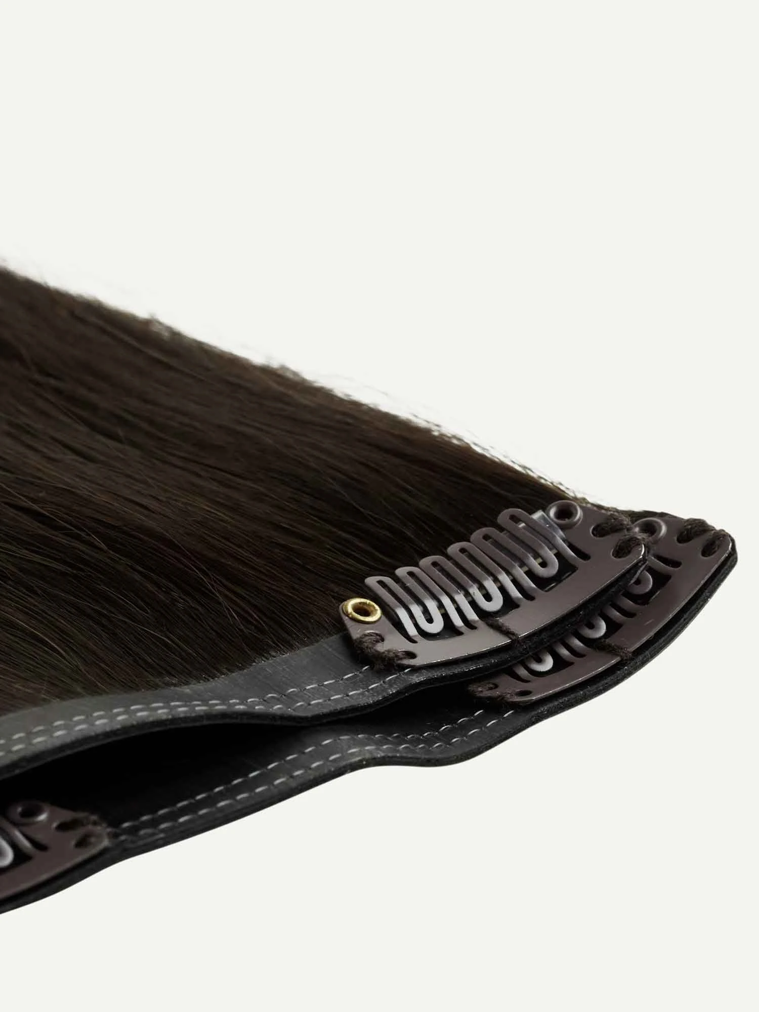 20" Dark Brown Balayage Thinning Hair Fill-Ins (95g) 6 20" Dark Brown Balayage Thinning Hair Fill-Ins (95g) - Image 6