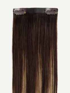 12" Dark Brown Balayage Thinning Hair Fill-Ins (50g) -Hair Extensions Shop Off Fig 4th Trimester DarkBrownBlayage Single