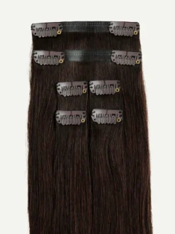 12" Dark Brown Thinning Hair Fill-Ins (50g) -Hair Extensions Shop Off Fig 4th Trimester DarkBrown Set
