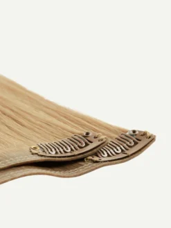 12" Dirty Blonde Thinning Hair Fill-Ins (50g) -Hair Extensions Shop Off Fig 4th Trimester DirtyBlonde CloseUp