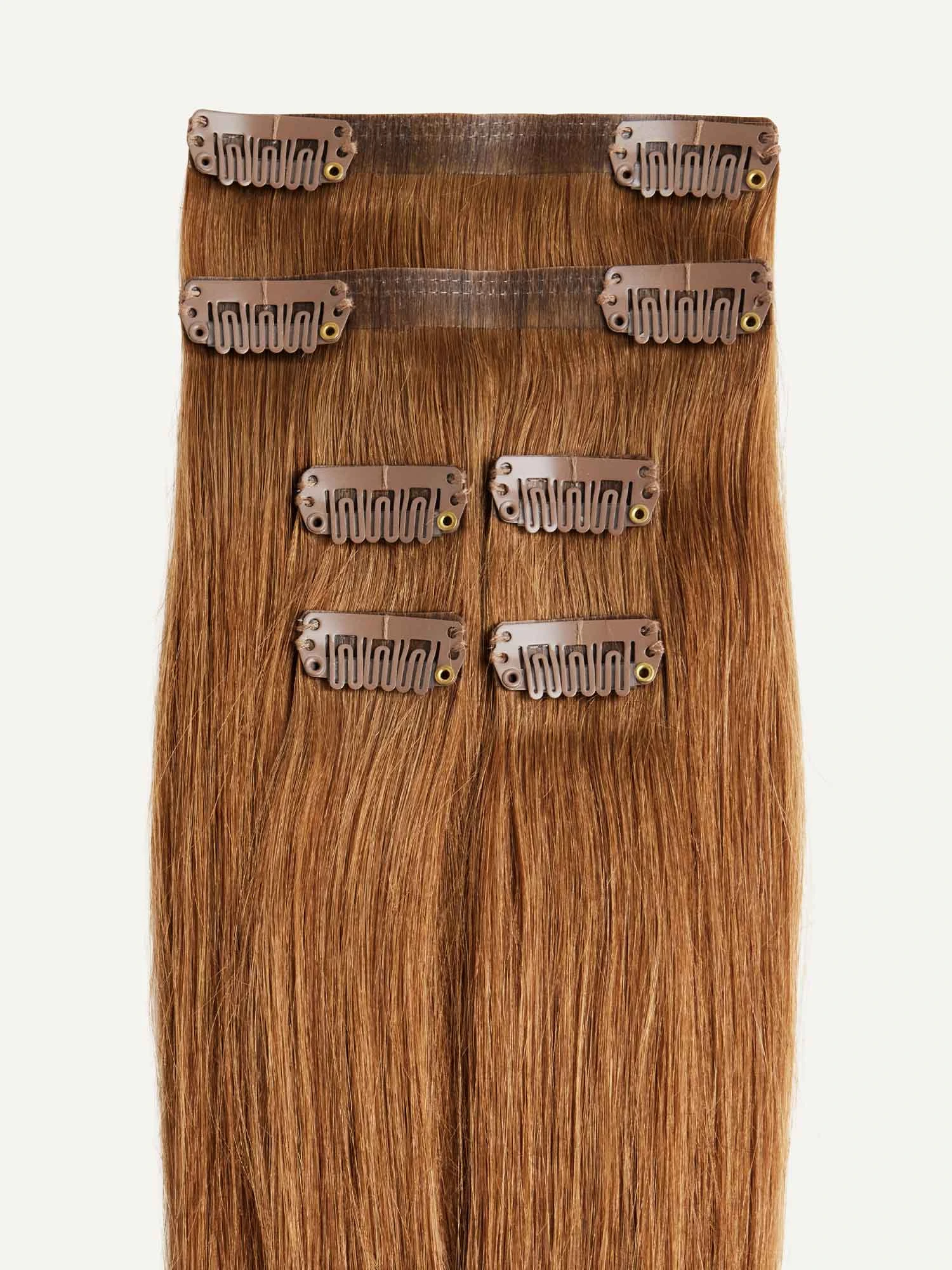 16" Natural Red Thinning Hair Fill-Ins (80g) 4 16" Natural Red Thinning Hair Fill-Ins (80g) - Image 4