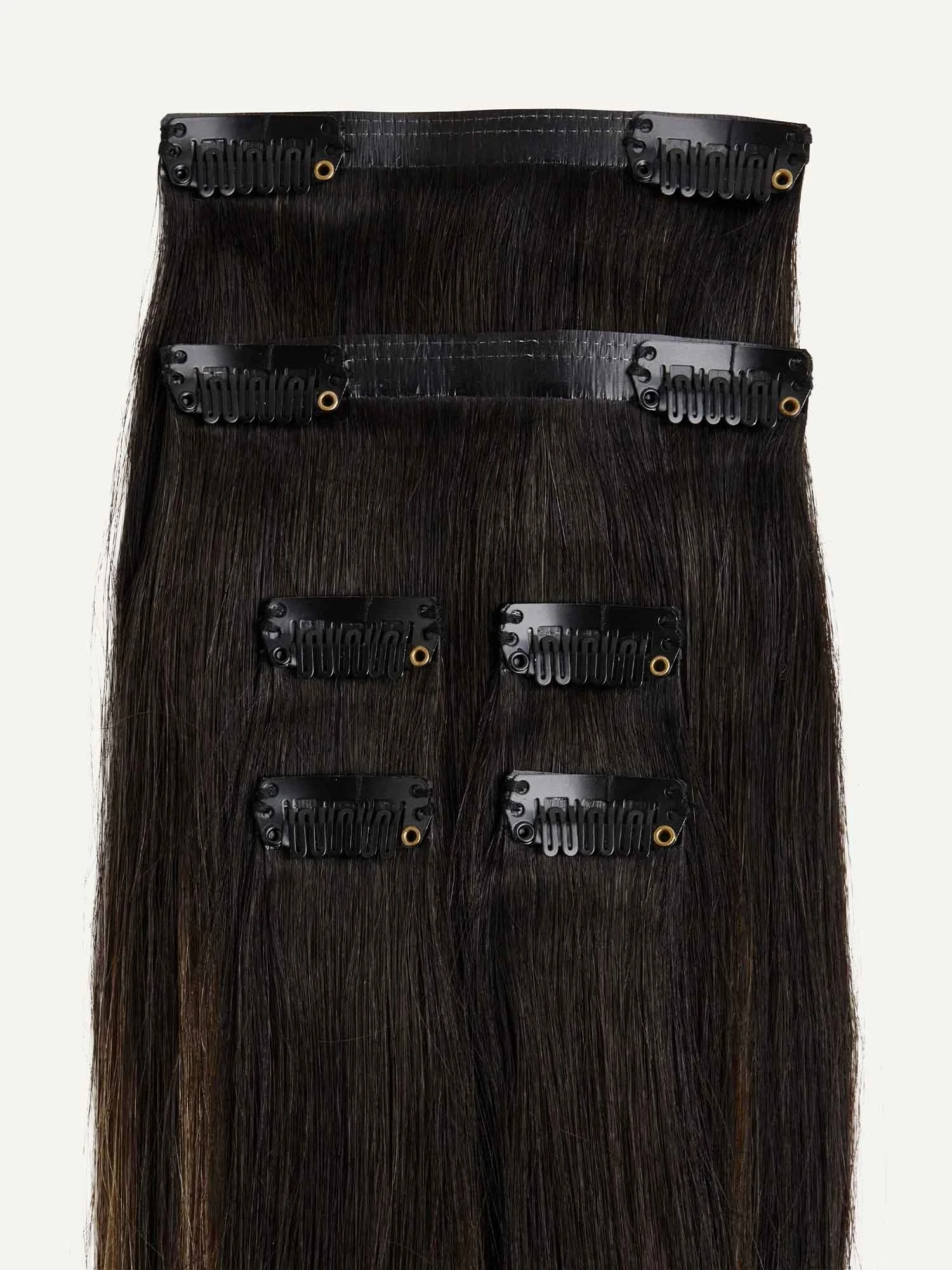 20" Off Black Bronde Balayage Thinning Hair Fill-Ins (95g) 6 20" Off Black Bronde Balayage Thinning Hair Fill-Ins (95g) - Image 6