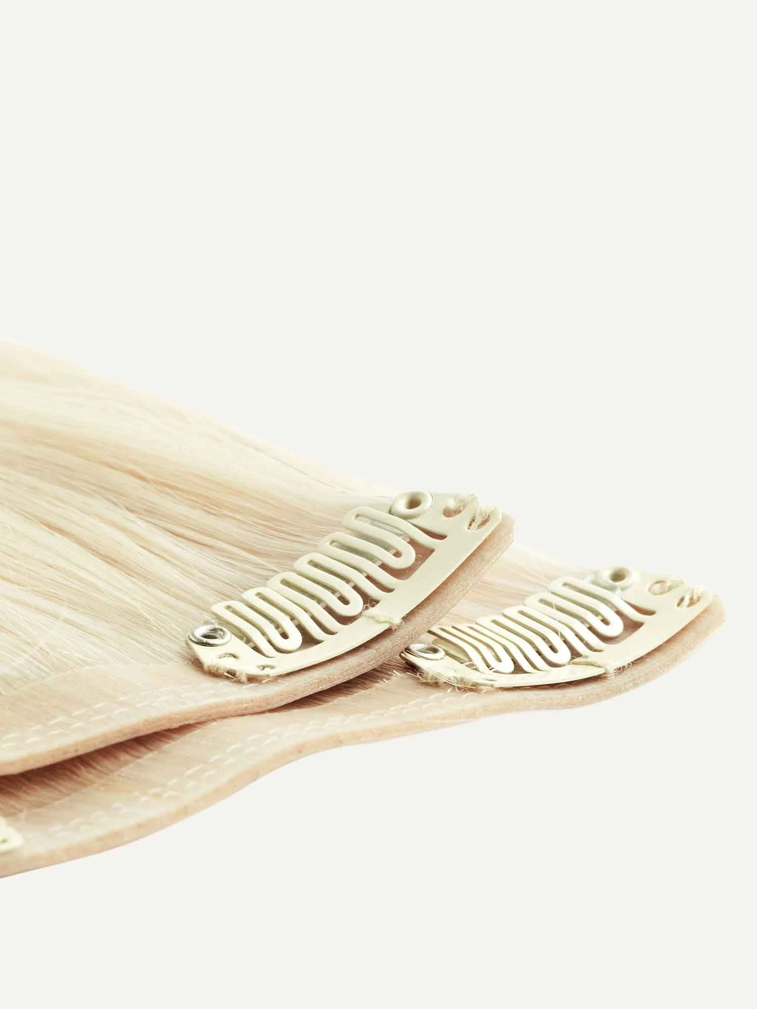 20" Platinum Blonde Thinning Hair Fill-Ins (95g) 6 20" Platinum Blonde Thinning Hair Fill-Ins (95g) - Image 6