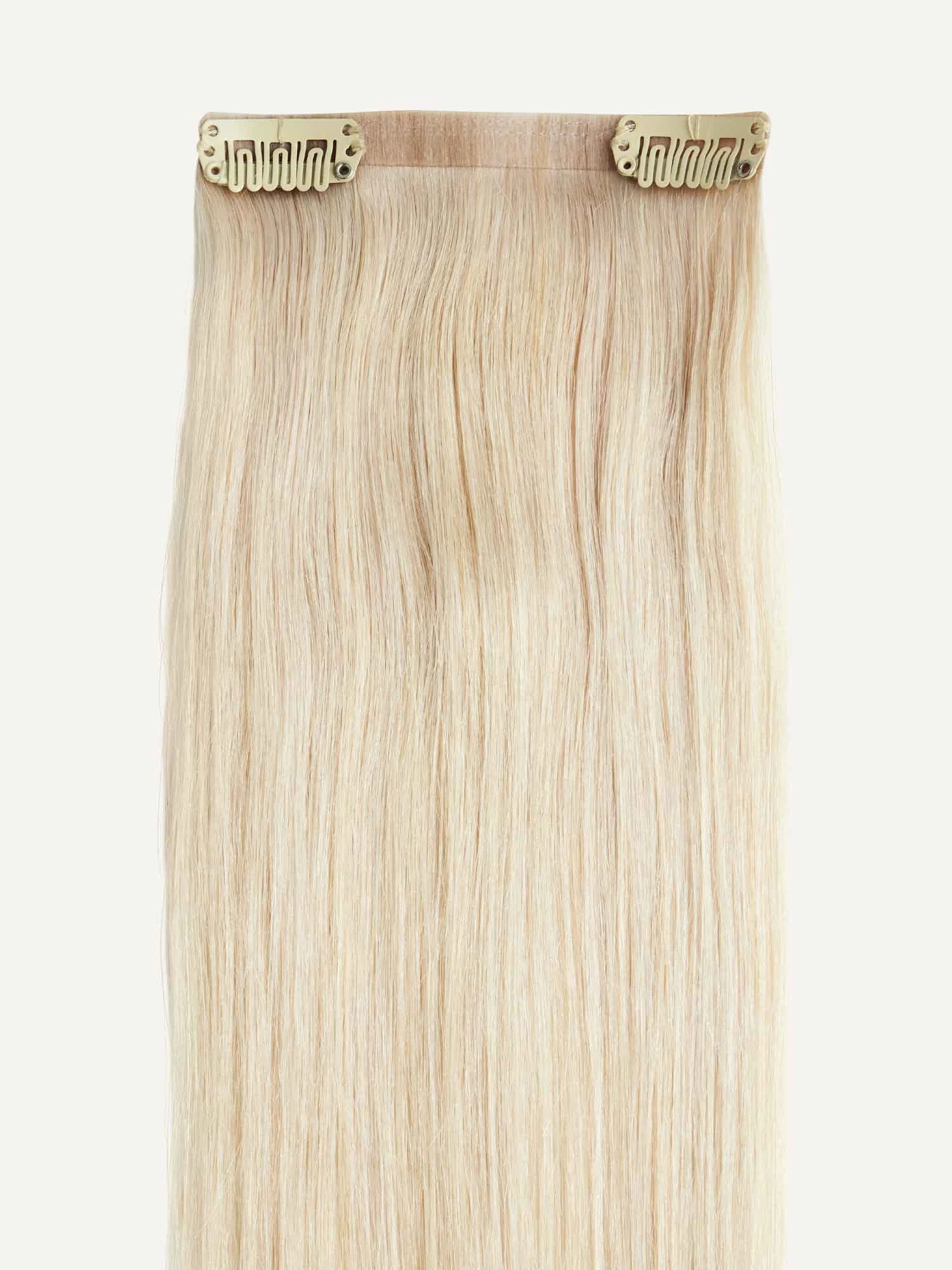 20" Platinum Blonde Thinning Hair Fill-Ins (95g) 5 20" Platinum Blonde Thinning Hair Fill-Ins (95g) - Image 5