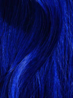 16" Cobalt Peekaboo Halo® Hair Extensions (70g) -Hair Extensions Shop Peekaboo Cobalt 062 F