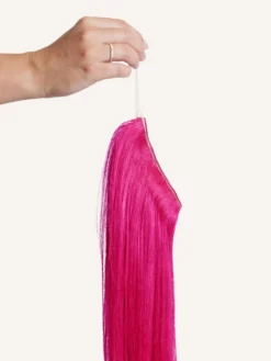 16" Dragonfruit Peekaboo Halo® Hair Extensions (70g) -Hair Extensions Shop Peekaboo Dragonfruit 215 F