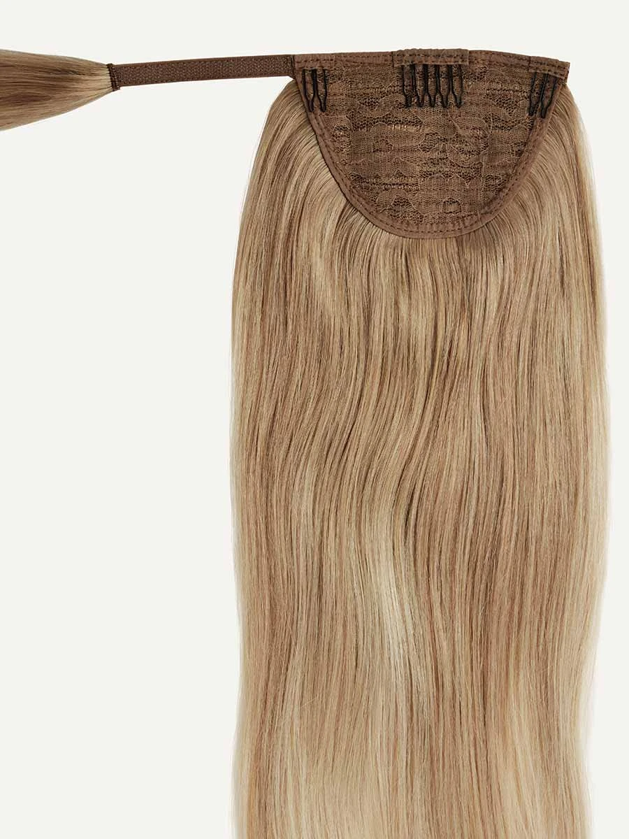 20" Blonde Balayage Ponytail Extension (120g) 5 20" Blonde Balayage Ponytail Extension (120g) - Image 5