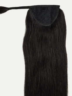 16" Off Black Ponytail Extension (100g) -Hair Extensions Shop Ponytail NewSpec 1B Off Black Weft